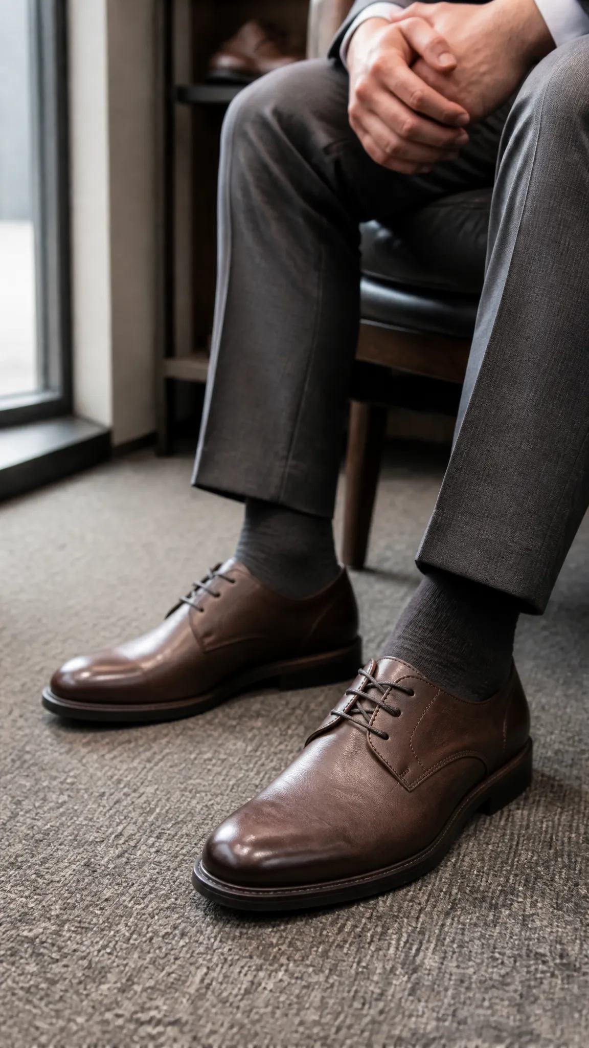 Wide-Toe-Box Dress Shoes