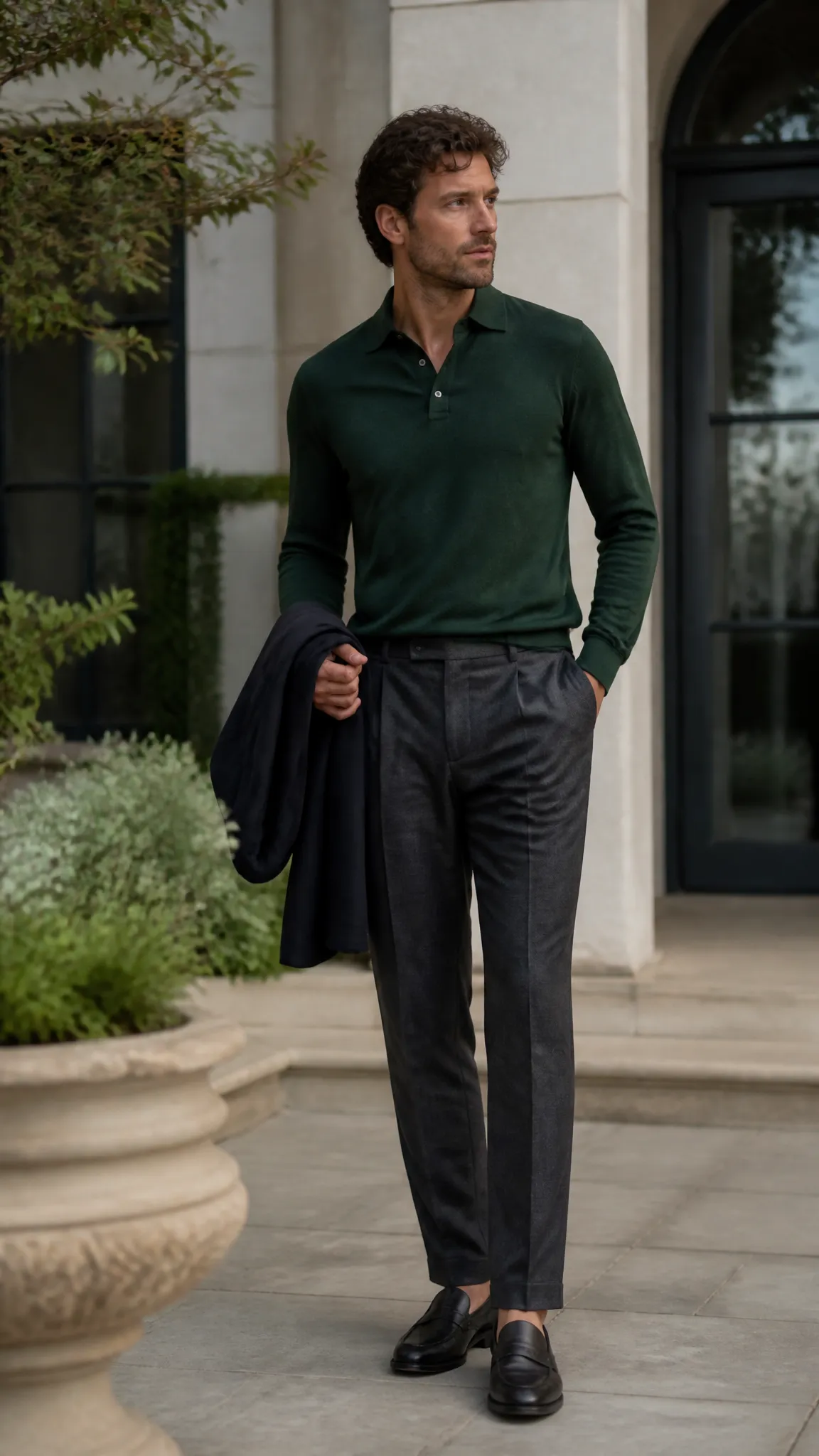 The Forest Green Solid Rugby