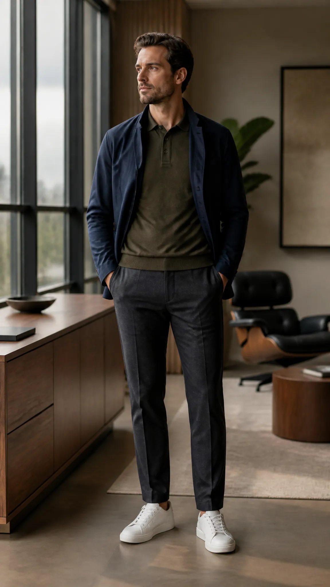 The Minimal Tonal Rugby Shirt