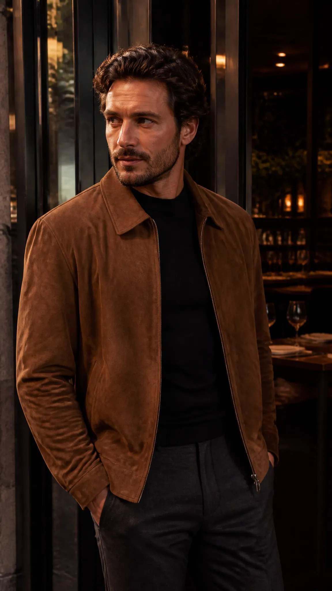 Suede Jacket