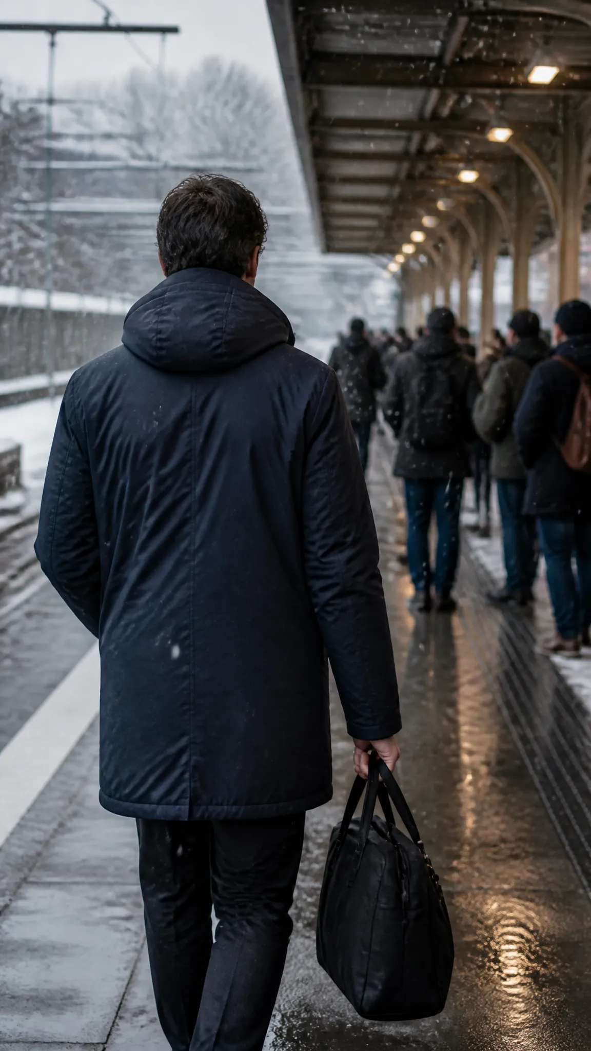 Insulated Parka for the All-Weather Commuter