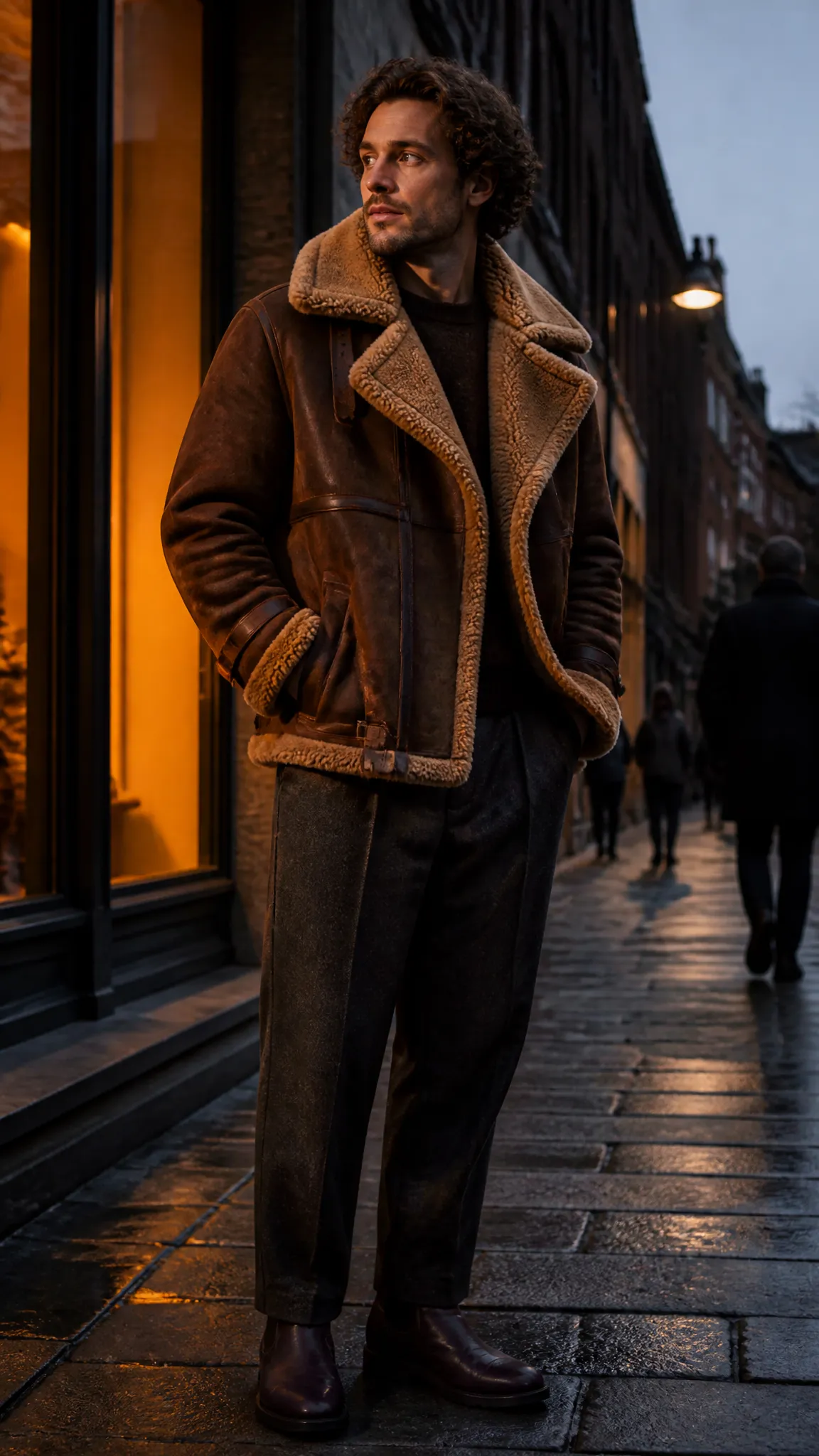 Shearling-Lined Coat for the Style-Focused City Dweller