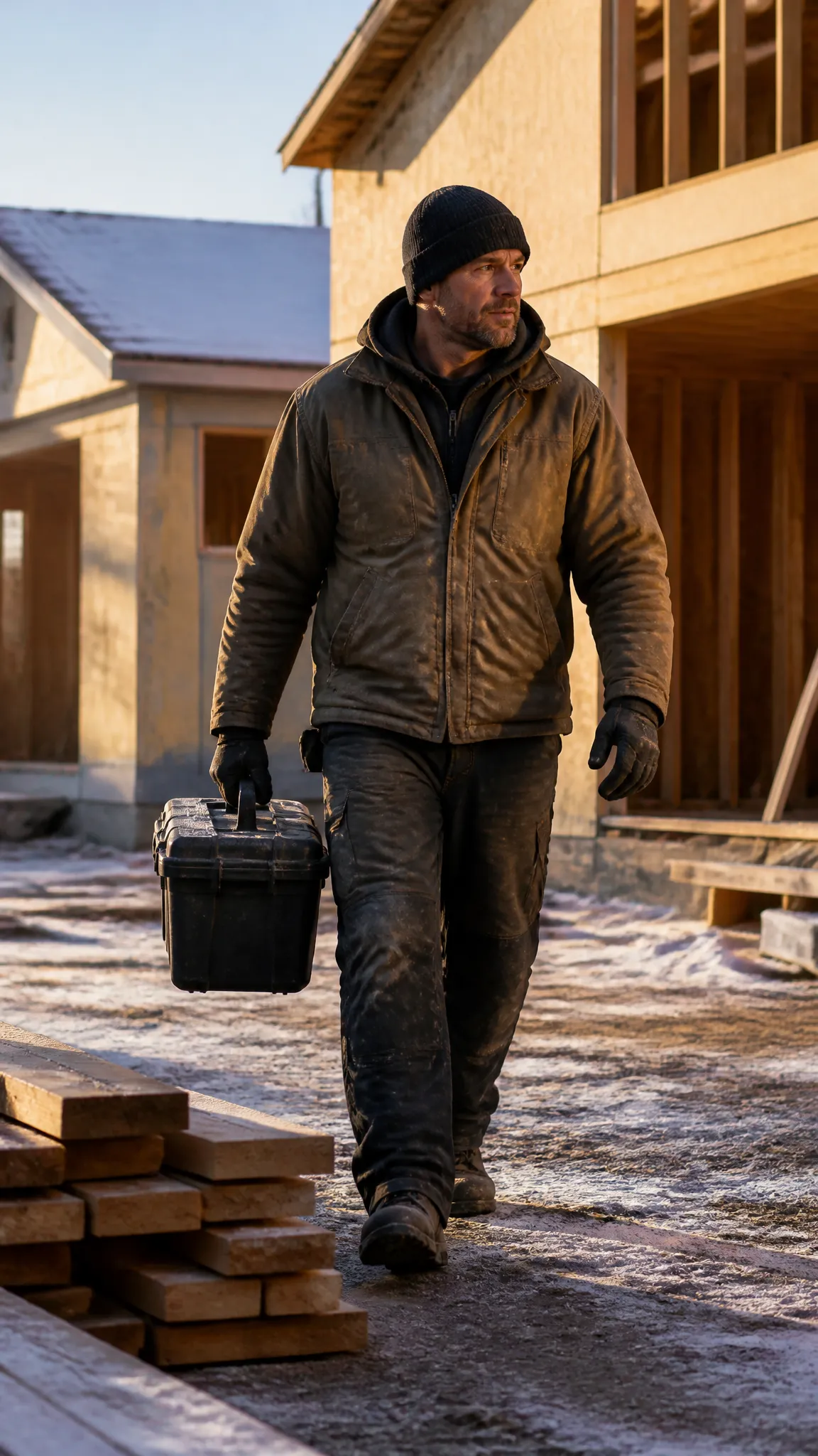 Insulated Work Jacket for the Hands-On Worker