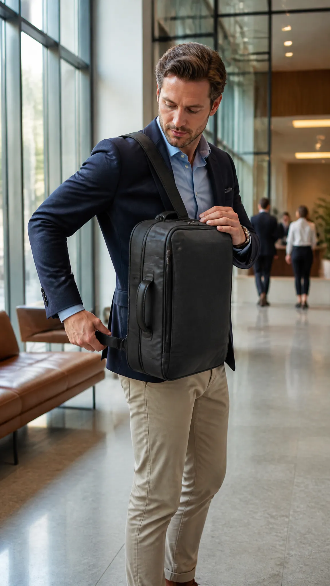 Convertible Briefcase Backpack