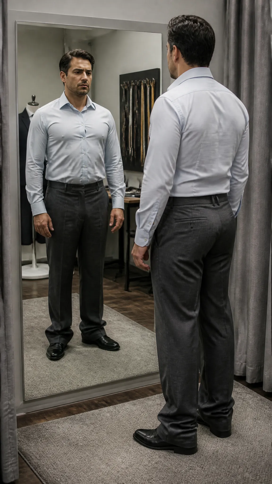Wearing Clothes That Fit Poorly
