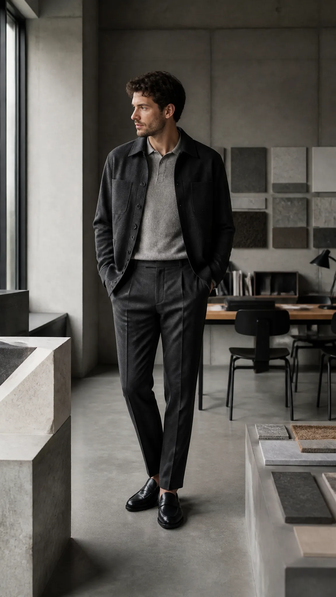 Monochrome Business Casual
