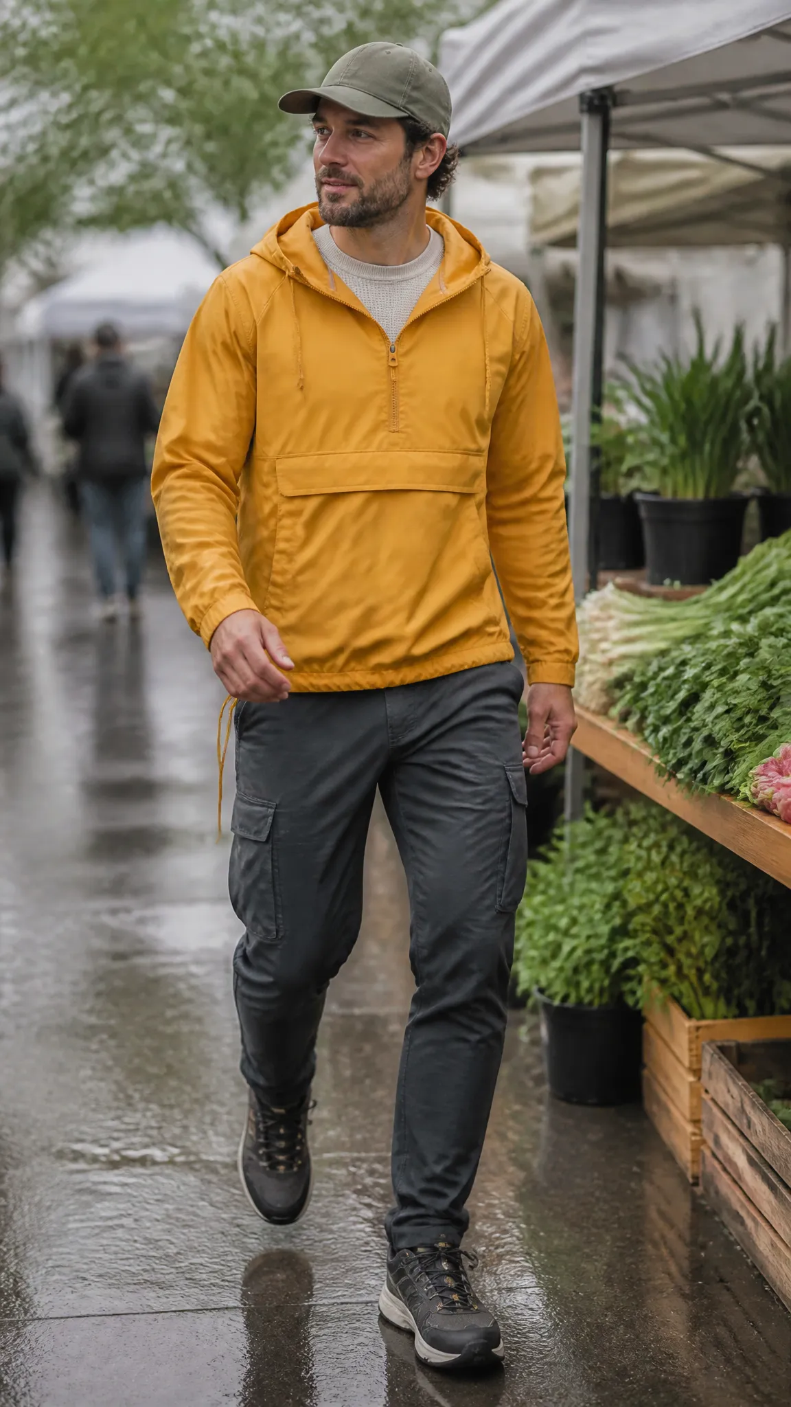 Anorak With Cargo Pants