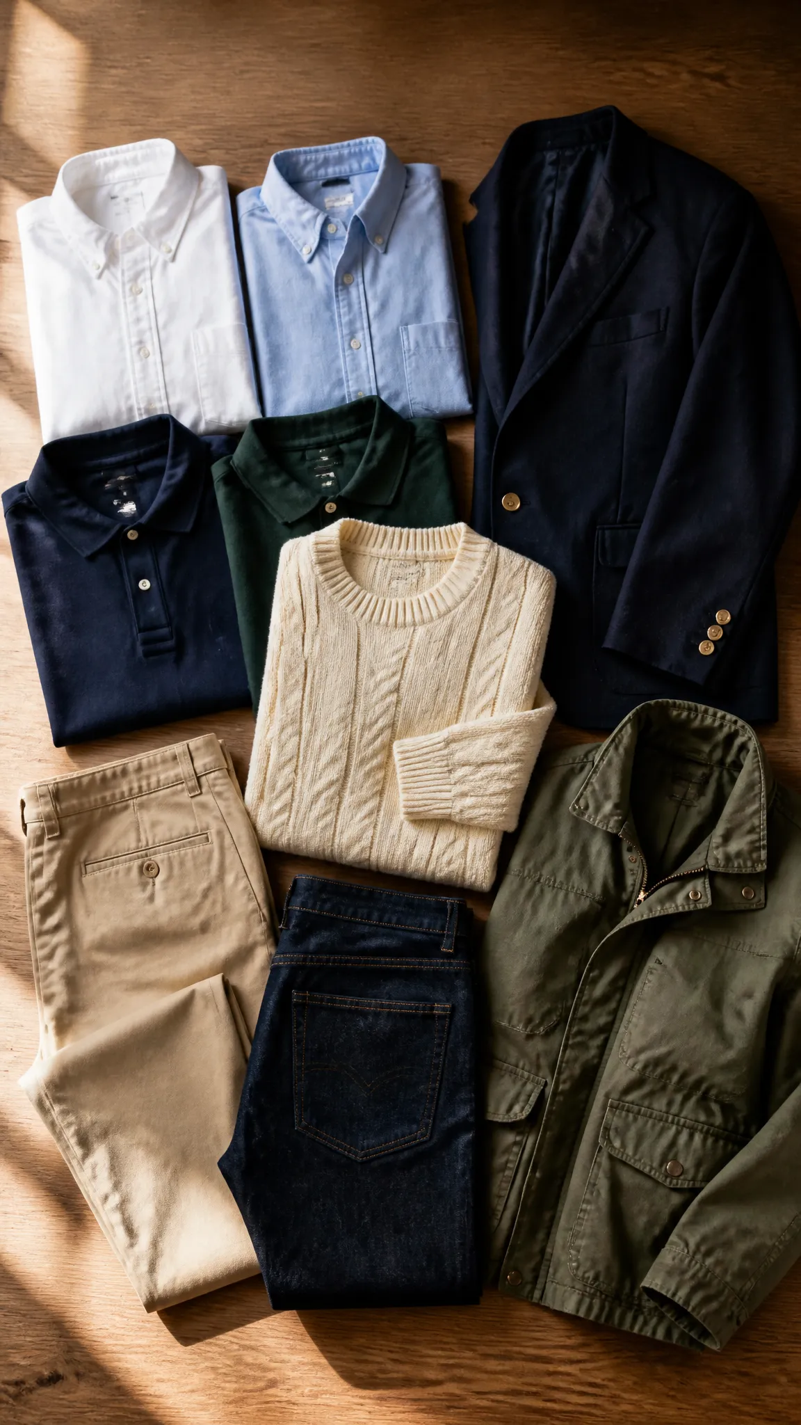 Build the Wardrobe Around Reliable Staples