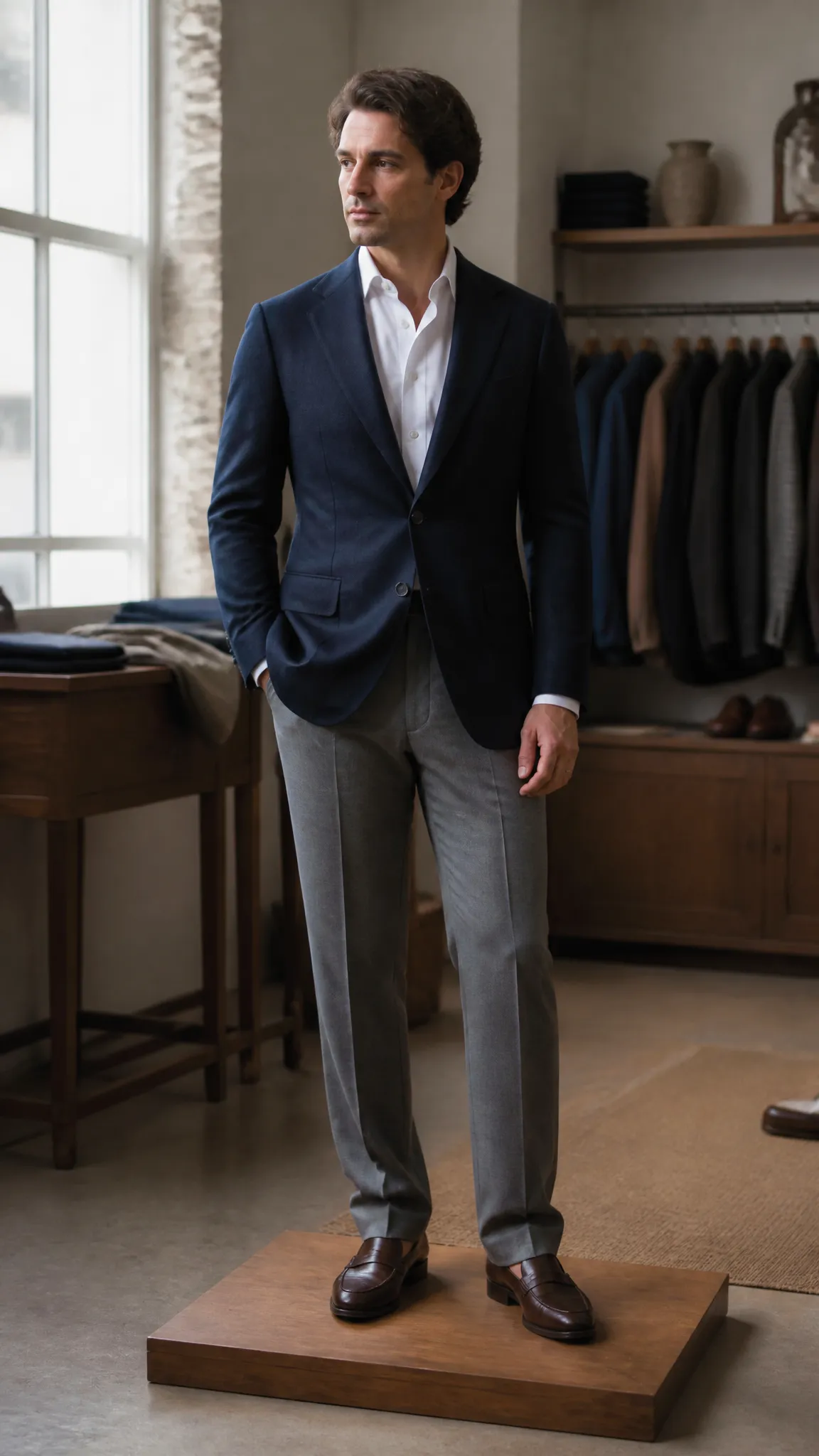 Build the Wardrobe Around Shape, Fit, and Proportion