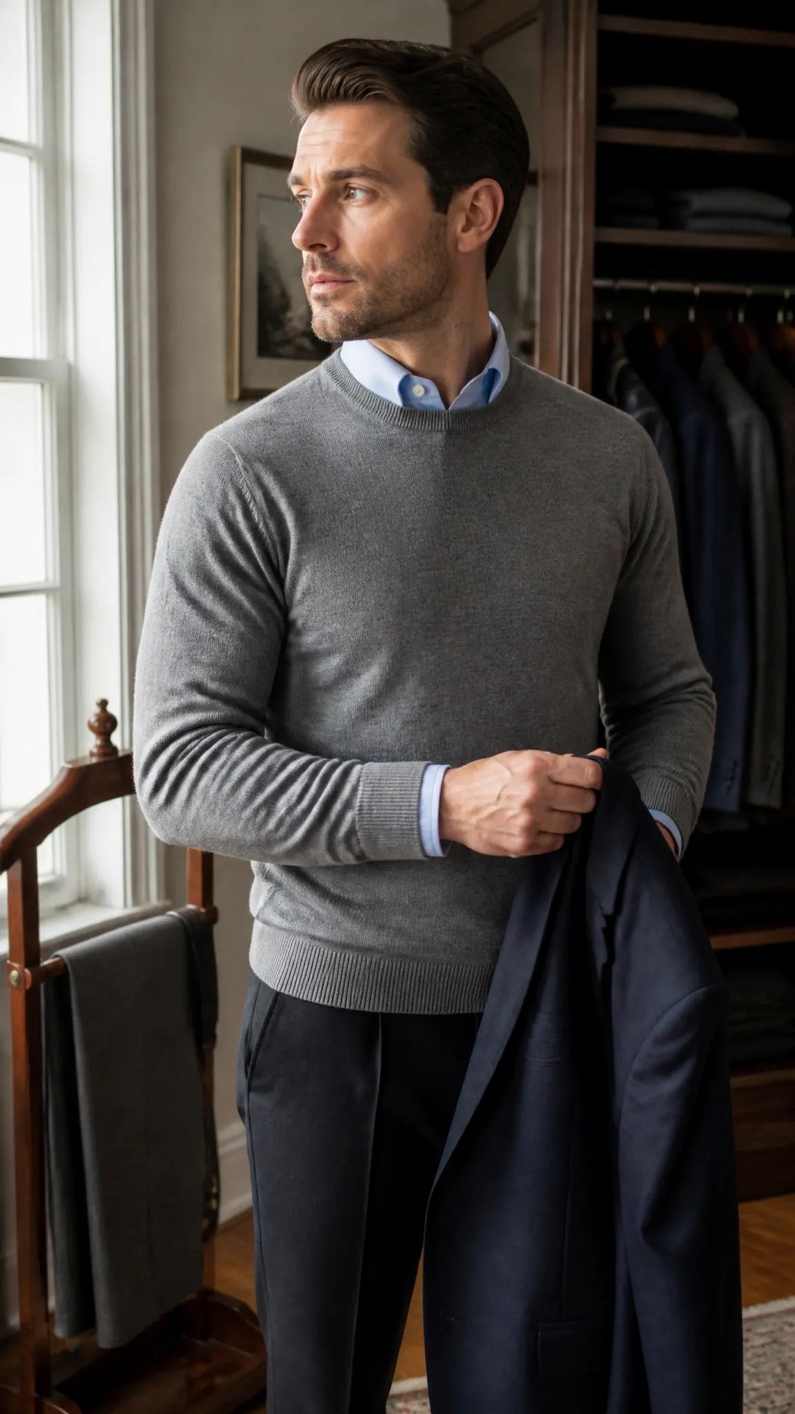 Build the Layers From the Oxford Shirt Outward