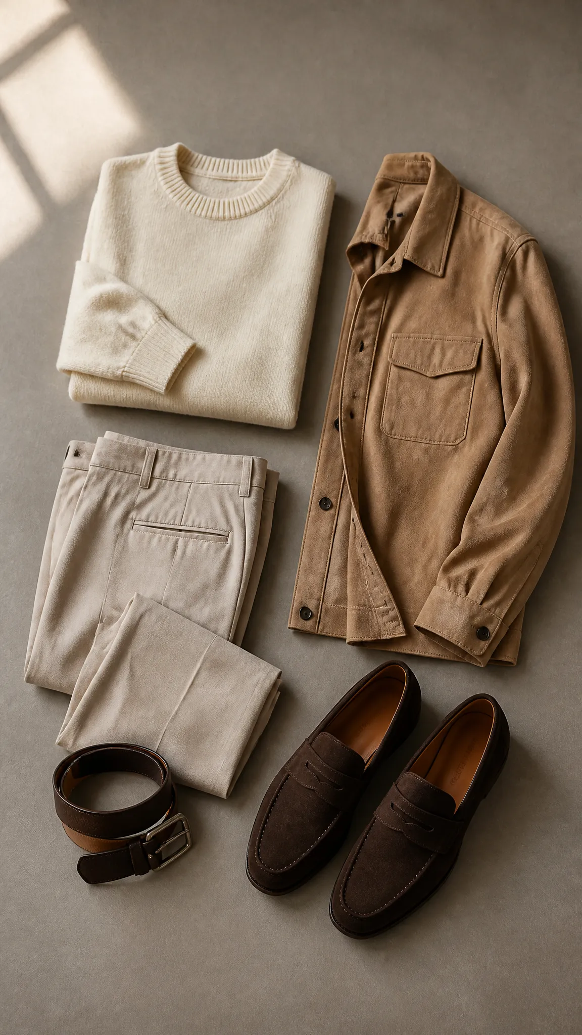 Start a Tonal Quiet Luxury Outfit for Men With the Right Palette