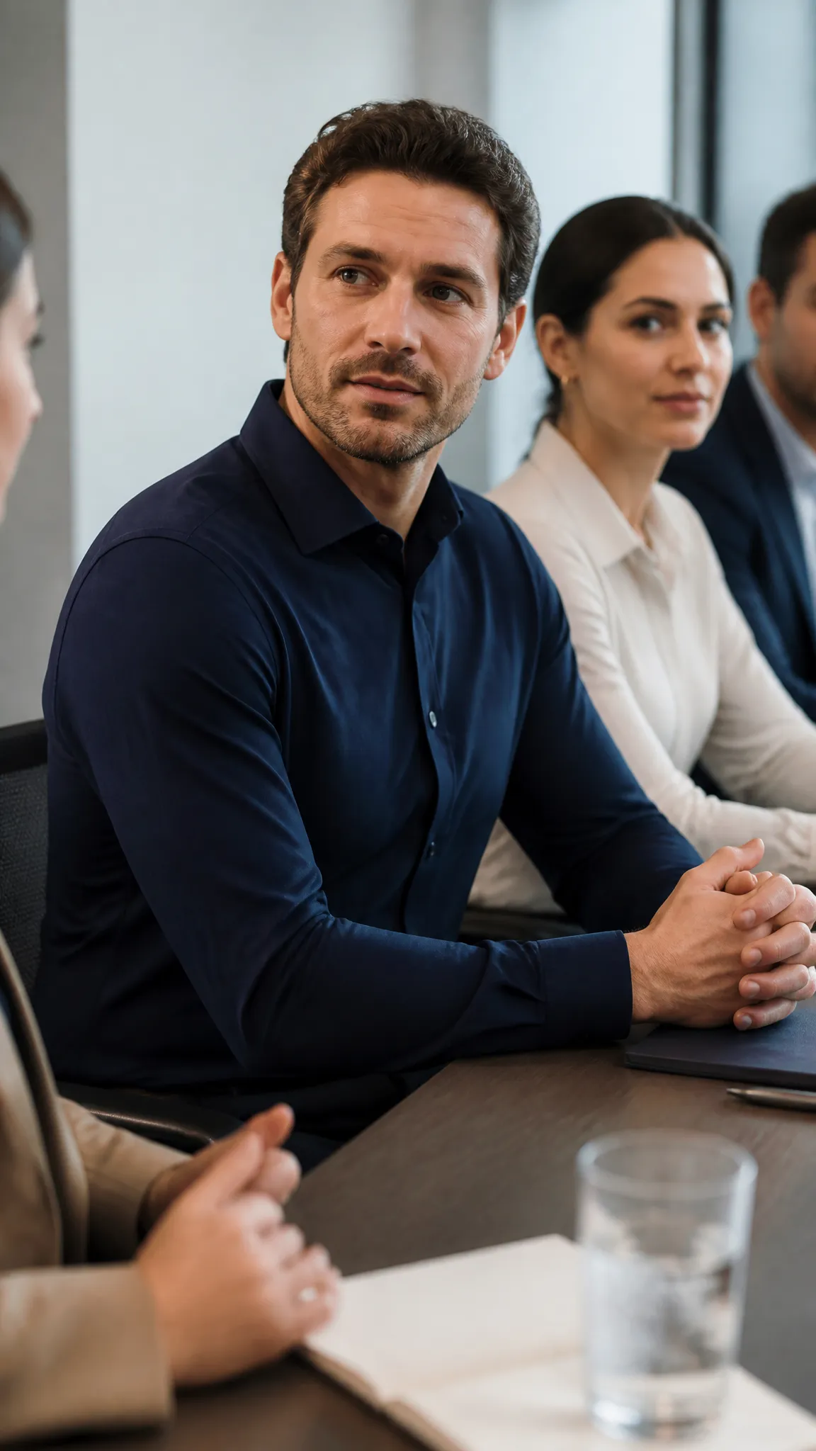 Knit Dress Shirt